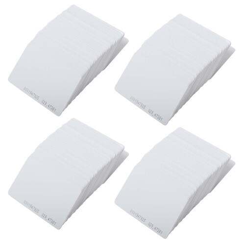 200 Pieces Intelligent Proximity TK4100 125KHz RFID Proximity Card Entry Empty ID Access