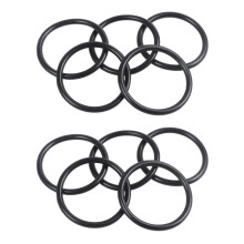 20 Pcs Mechanical Black Rubber O Ring Oil Seal Seals, 36 mm x 30 mm