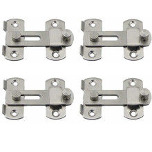 4X 20X50X70mm Stainless Steel Home Safety Gate Door Bolt Slide Lock Hardware
