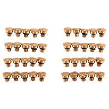 40 Teilige Messing SprüH Düsen für Das KüHl System 0,3 mm (0,012 Zoll) Wasser SprüH Düsen Sprinkler SprüH KüHlung