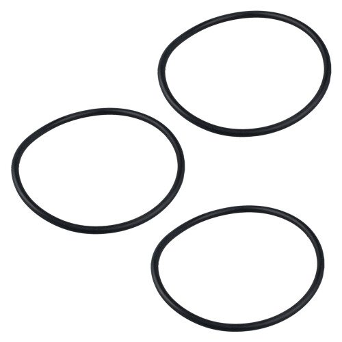 3Stck 110mm x 5 mm Schwarzer, Flexibler Gummi-O-Ring-Dichtungsring