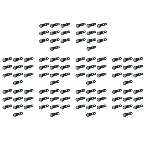100Pcs DS1990A-F5 TM Card IButton Tag with Wall-Mounted Black