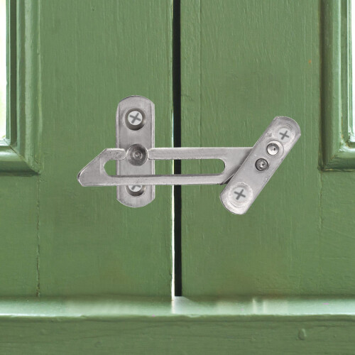 12 Pack Window Restrictor Locks Window Restrictor Hook Stainless Steel Child Lock Restrictor with Screws