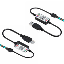 2X Control Remoto Inalámbrico LED Dimmer Control de Conexión de la APP del Teléfono DC5-24V