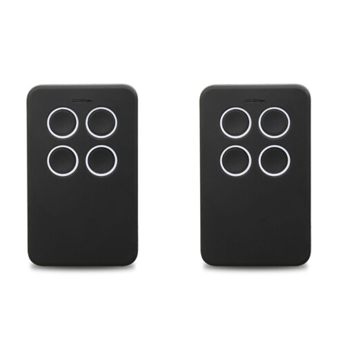 2X Garage Door Remote Control 433.92Mhz Gate Control Rolling Code Remote Control Garage Command Opener