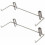 2X Beekeeper Stainless Steel Beekeeping Frame Holder Bee Hive Perch Side Mount Tool 1
