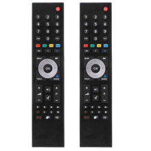 2X TP7187R Remote Control for TV Replacement Remote Control TP7187R Black