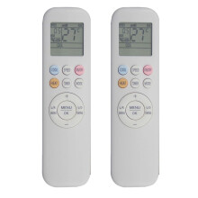 2X New YKR-T/011E Remote Control Replacement for AUX Air Conditioner Remote Control ,White