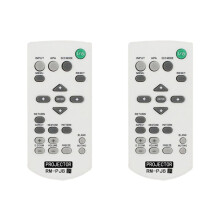 2X para SubstituiçãO Do Controle Remoto Do Projetor de  Sem Fio  (RM-PJ8)