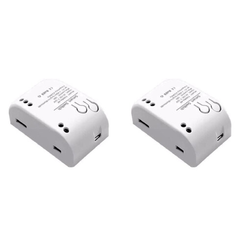 2X 1CH RF   7-32V AC  WIFI Tuya Remote Control 433 Light  10A Rele Relay Self-Locking Interlock