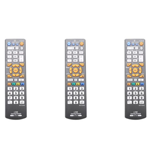 3X Universal  Remote Control Controller with Learning Function for TV SAT CBL