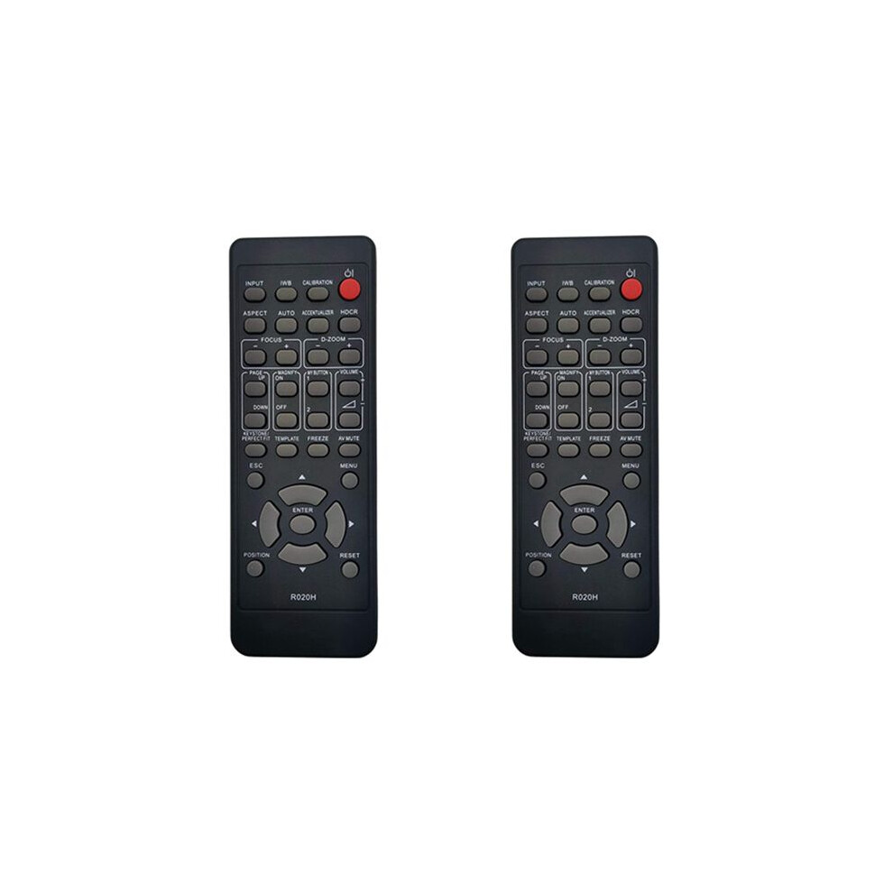 2X R020h Projector Remote Control For Mc-Aw3506, Mc-Ax3506, Mc-Cw301, Mc-Cx301, Mc-Tw3006, Mc-Tw3006e 6133053090170