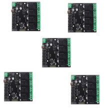 5X 4CH Tuya WiFi Module Wireless Relay Life APP Remote Control Timer for Home