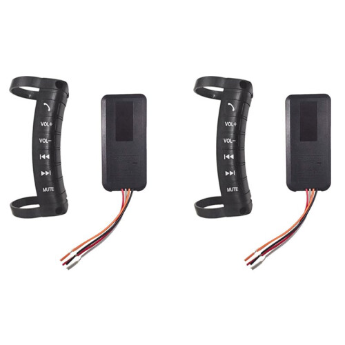 2X Universal Car Steering Wheel Remote Control Button Multi-Function Wireless  Control for 2DIN DVD Player 1