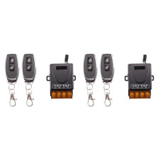 2X 433MHz 220V Water Pump Remote Control 1Ch 30A Receiver Module /OFF Wireless RF Transmitter for Light LED Fan