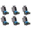 6X DC12V 1CH 433MHz Universal Wireless Remote Control  RF Relay Receiver 433 MHz Transmitter Button Module DIY Kit 1