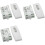 3X JW-T02 AC 220V Motor Wireless Remote Control   Down Stop Tubular Motor Controller Forward Reverse TX RX 1