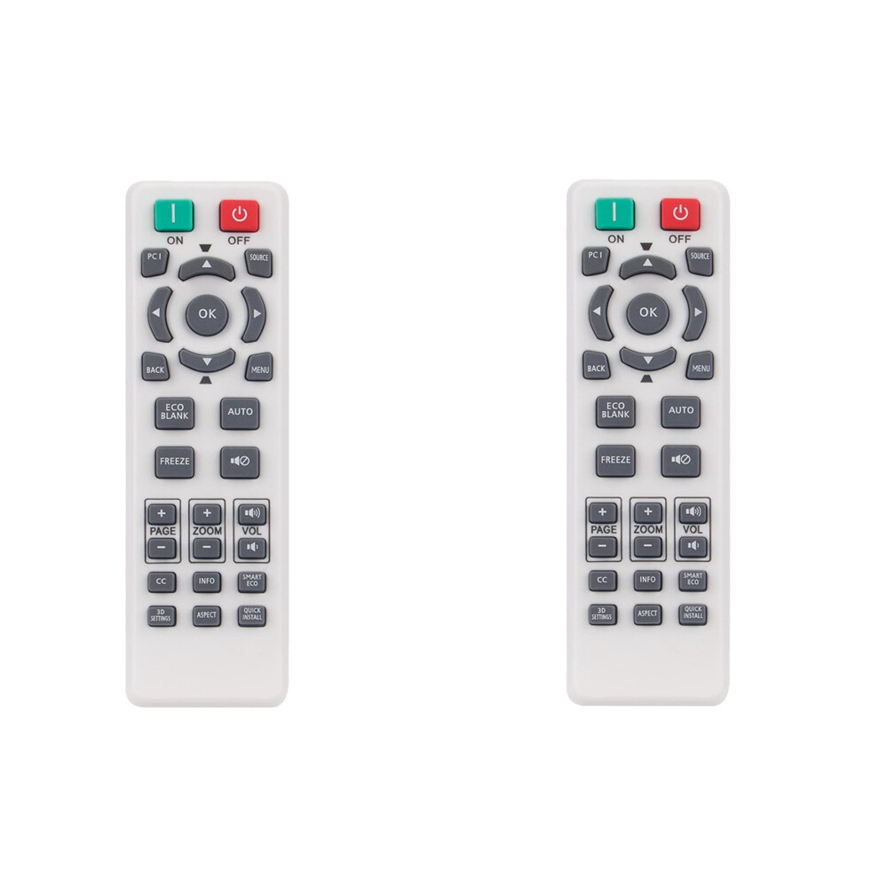 2X Rs7286 Replace Remote Control For Projector Th682st Th681 Th535 Th530 Ms527 Ms524 W1080st W1070 Ht1075 Ht2150st 6031170472490