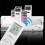 2X YAP1F Air Conditioner Remote Control for GREE YAP1F Home Heating and Cooling Function Replacement Remote Control 4