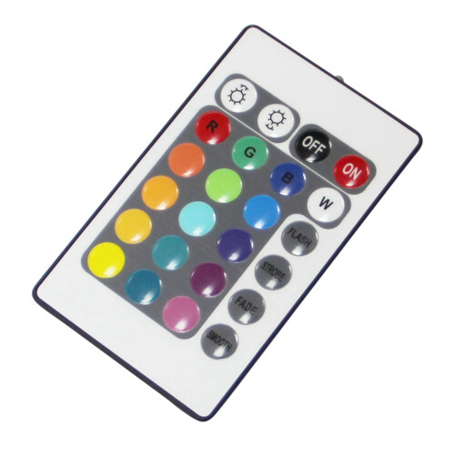 2X LED RGB Controller Control IR FB 24 Keys White 12V
