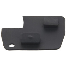 4X 2 Keys Rubber Button Key Remote Control for Yaris Rav4 Mr2 Celica