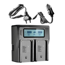 Pour NP-F970 NP-F960 NPF960 NP-F770 NP-F750 Batterie de CaméRa Chargeur Rapide NP-F960 NP-F950 NP-F770 NP-F750 Prise UE