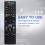 RM-ADP089 Replace Remote for  Blu-Ray Disc DVD BDV-E2100 BDVE3100 BDVE4100 BDVE6100 HBD-E2100 HBD-E3100 HBD-E6100 5