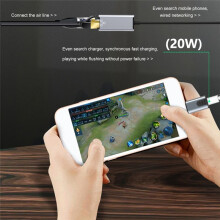 RJ45 LAN Adapter For  14 13 12 11 8 7 6 5 // Ethernet LAN Network Adapter with Charge Adapter Port 20W