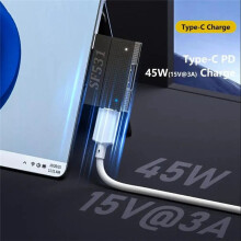 Suitable for Laptop Charging Adapter Surface Pro9/8/7/6 40PIN to Expand the Magnetic Port with Data Function-A