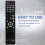 Replace RC-1184 Remote Control for  AV Audio Video Receiver AVR-X3000 AVRX3000 1
