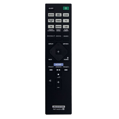 RMT-AA231U Replacement Remote Control for  AV Receiver Home Theater System STR-DH770 STRDH770 1