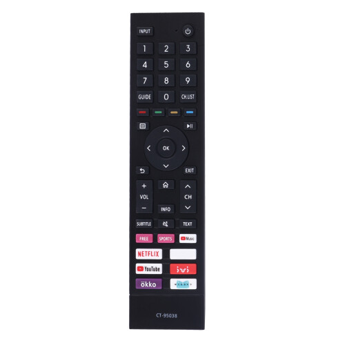 Replacement Remote Control CT-95038 for  TV Remote Control