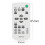 Universal RM-PJ8 Projector Replacement Remote Control for  RM-PJ5/PJ6/PJ10/PJ12/PJ1 Wireless Remote Controller 7