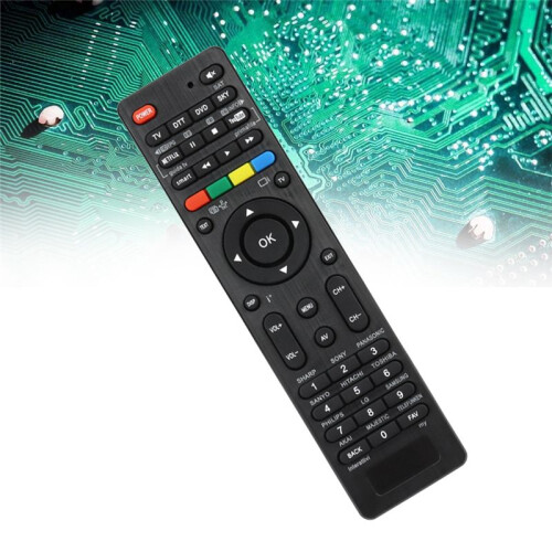 4 in 1 Universal Remote Control for TV DTT DVD SKY One-Key Search Automatic Matching 2