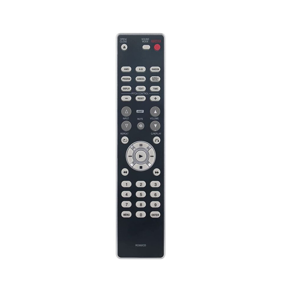 Rc002cd Remote Control Replacement For Disc Cd Player Cd5003 Cd5004 Cd6003 4713745024441