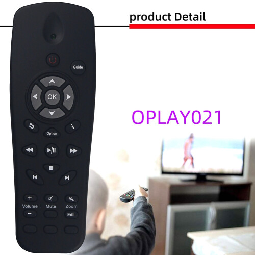 Replace Remote Control OPLAY021 for  O  Live  E6072 HDP-R3 Media Player 2