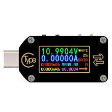 Rd Tc66 Type-C Pd Trigger USB Voltmeter Amperemeter SpäNning 2 Way StröMmäTare Multimeter Pd Laddare Batteri USB Tester1