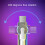 120W 6A Super Fast Charge Type-C Liquid Silicone Cable Quick USB Cable for  Phone Pixel Bold Data , 1M 2