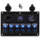 12/24V 6 Buttons  Panel with Digital Voltmeter Tester 3.0 USB Chargers Bule Light Boat Power Adapter 1