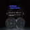 2PCS Car Steering Wheel Control Key  Wireless Remote Control Button for Car Navigation DVD Steering Control 2