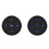 2PCS Car Steering Wheel Control Key  Wireless Remote Control Button for Car Navigation DVD Steering Control 1
