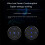 2PCS Car Steering Wheel Control Key  Wireless Remote Control Button for Car Navigation DVD Steering Control 3