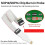 Chip Burn Write Probe Flexible Cable Detachable Design Download  Programmer Micro-Type Chip Pogo Pins SOP14-150mil 9