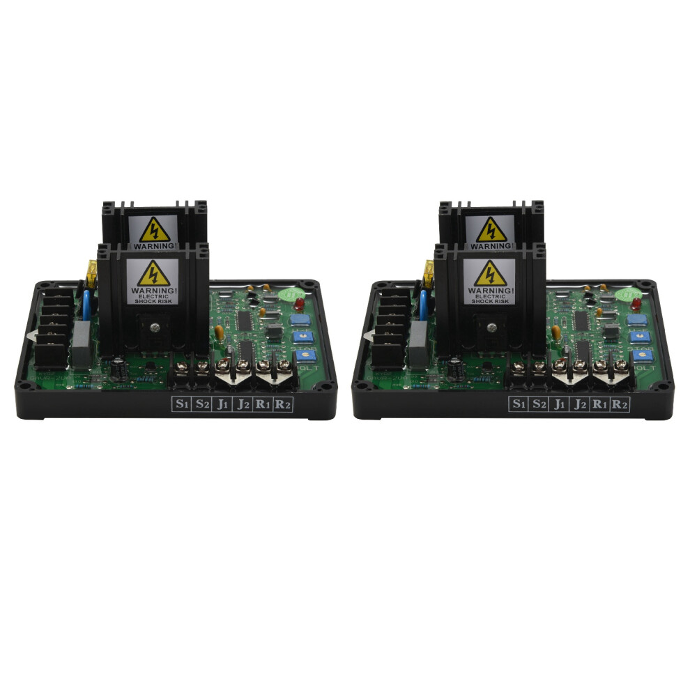 2X Gavr-20A Av Universal Brushless Automatic Voltage Regulator Module Avr Generator 220/400Vac Frequency Protection 6033724875054
