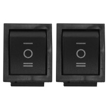 2X 6-Terminals 3 Position /OFF/ DPDT Boat Rocker 16A 250VAC 20A 125VAC