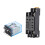 2X 220/240V AC Coil DPDT Power Relay MY2NJ 8 Pin with Socket Base 9