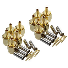 10 Stueck SMA Maennlich Stecker Gerade Crimp RG316 RG174 Rf Adapter Steckverbinder
