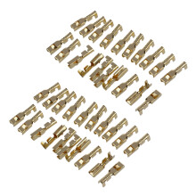 40 Pcs Female Spade Cable Wire Terminals for 2.8mm Connectors