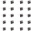 40 Pcs 6X6X5mm Momentary Tactile Tact Push Button  2 Pin DIP Through Hole 3