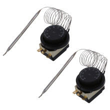 2X 1NC 1NO AC 250V/380V 16A 0-40C Temperature Control Capillary Thermostat
